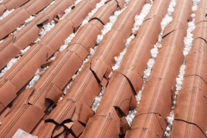 local repair for hail damaged roofs