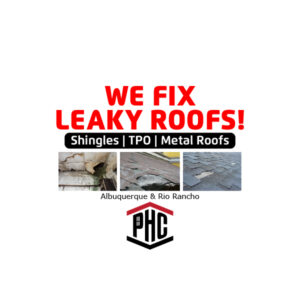 We Fix Leaky Roofs