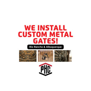 buy custom metal gates installed ABQ NM