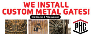 install custom metal gates near me Rio Rancho NM